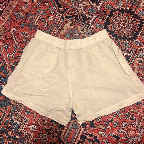 Elastic waist linen Madewell shorts - Picture 3 of 3
